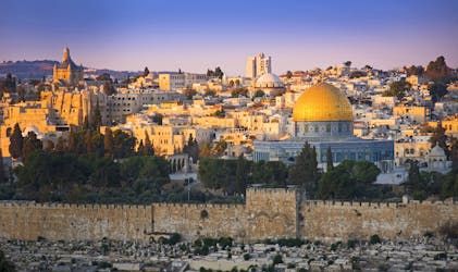 Excursión de día completo a la Jerusalén histórica y moderna desde Jerusalén